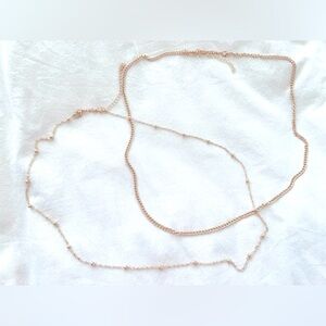 New Women’s Gold Waistband Jewelry 2 Pieces